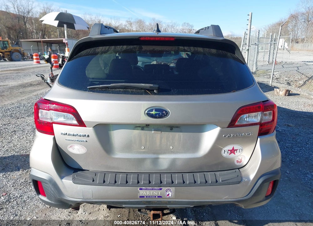 2018 SUBARU OUTBACK 2.5I PREMIUM VIN: 4S4BSACC0J3268430