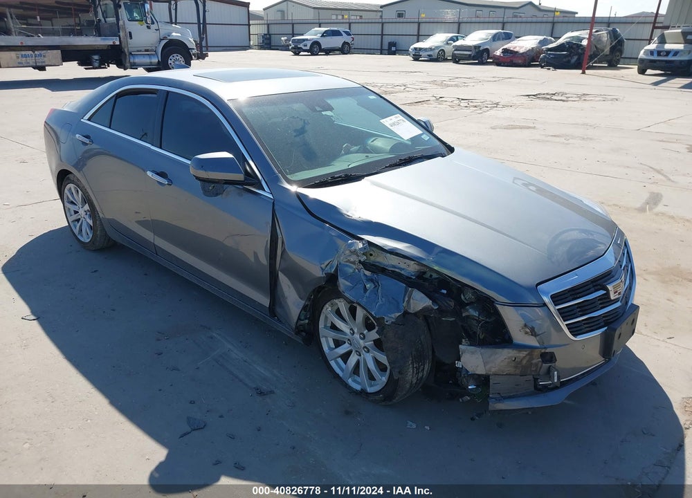 2018 CADILLAC ATS PREMIUM LUXURY VIN: 1G6AC5SS5J0180376
