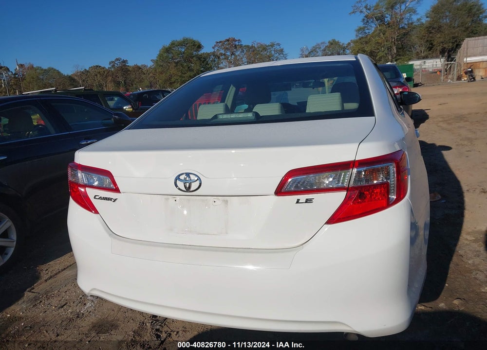 2014 TOYOTA CAMRY LE VIN: 4T4BF1FKXER357693