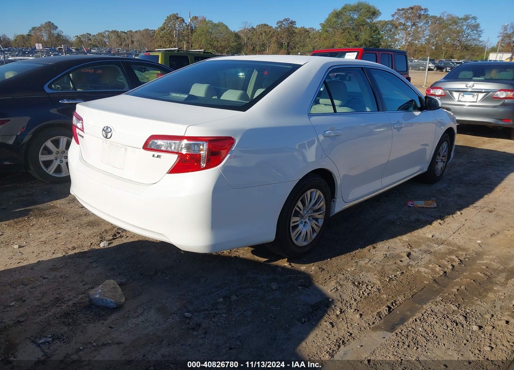 2014 TOYOTA CAMRY LE VIN: 4T4BF1FKXER357693