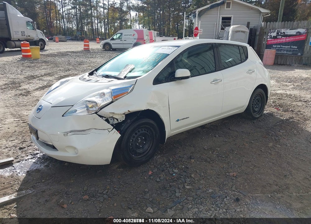 2015 NISSAN LEAF S VIN: 1N4AZ0CP7FC305298