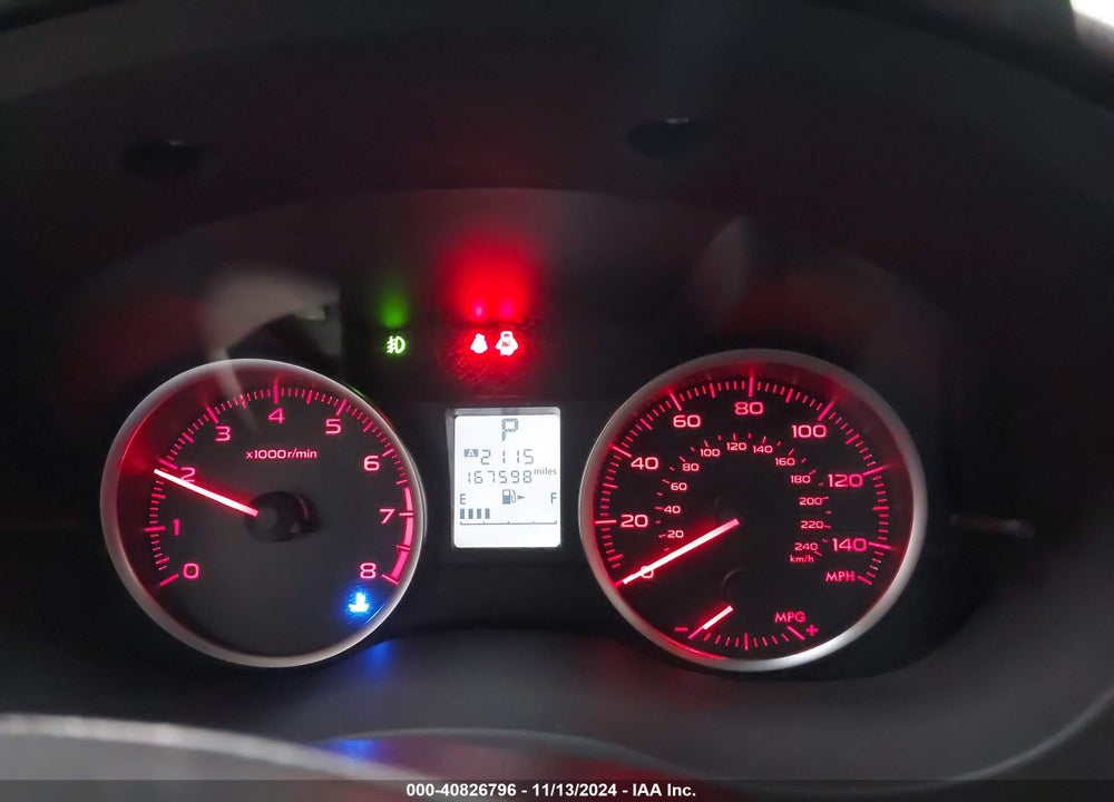2013 SUBARU XV CROSSTREK 2.0I PREMIUM VIN: JF2GPACC4D2855303