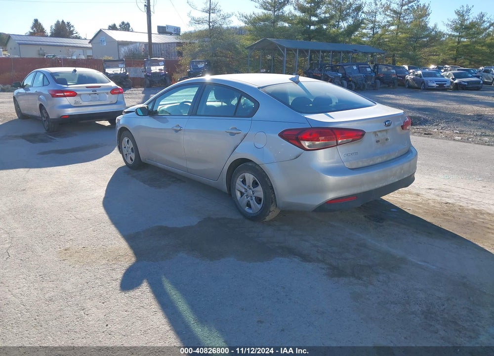 2017 KIA FORTE LX VIN: 3KPFK4A74HE072894