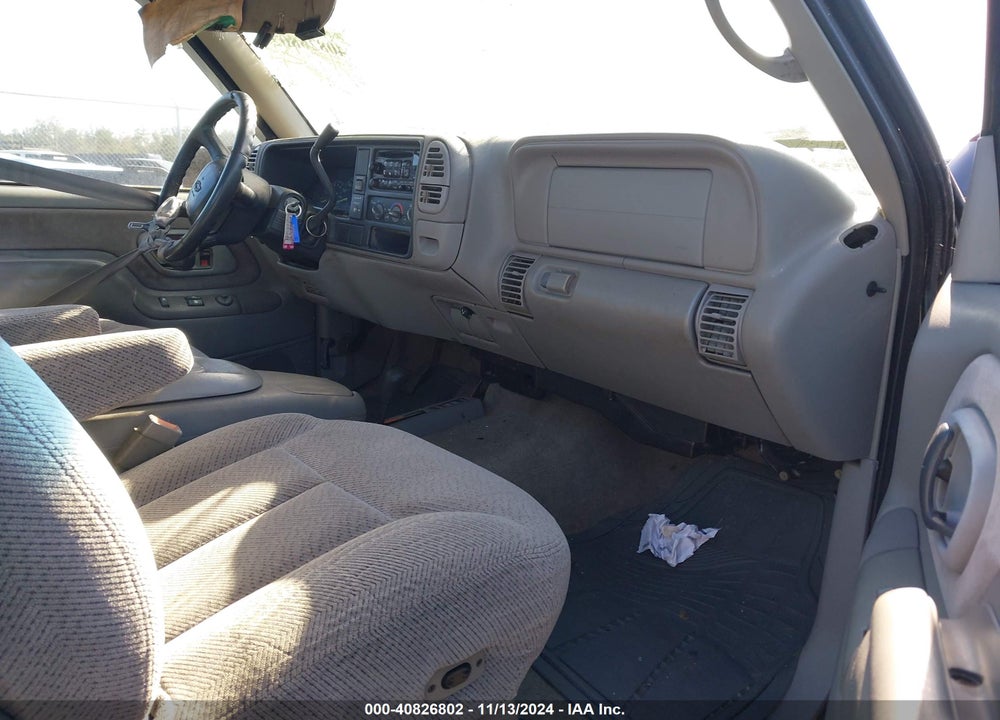 1998 CHEVROLET K1500 FLEETSIDE VIN: 1GCEK19M5WE154744