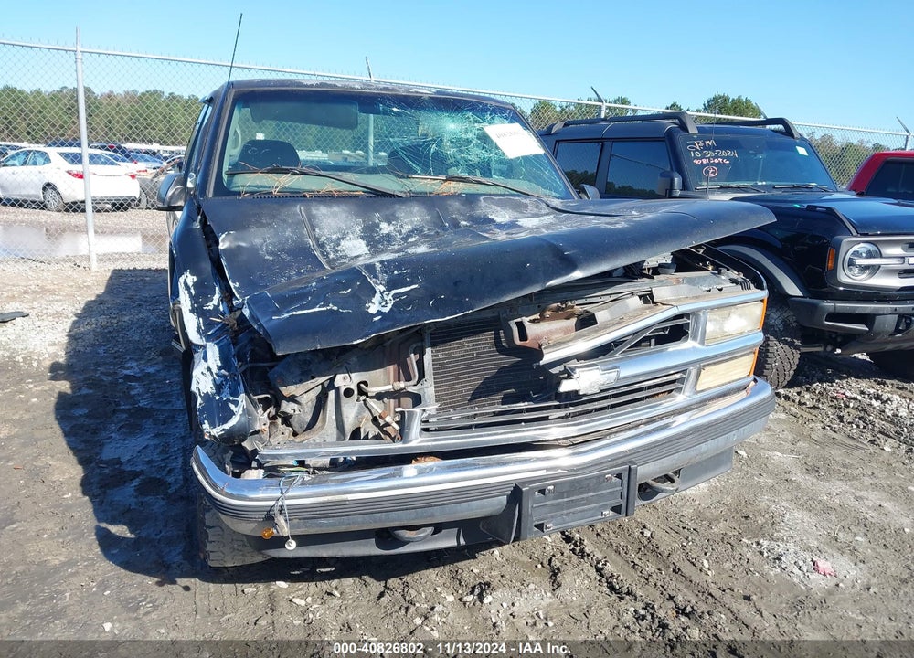 1998 CHEVROLET K1500 FLEETSIDE VIN: 1GCEK19M5WE154744