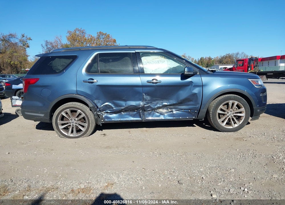 2018 FORD EXPLORER LIMITED VIN: 1FM5K8F84JGC12433