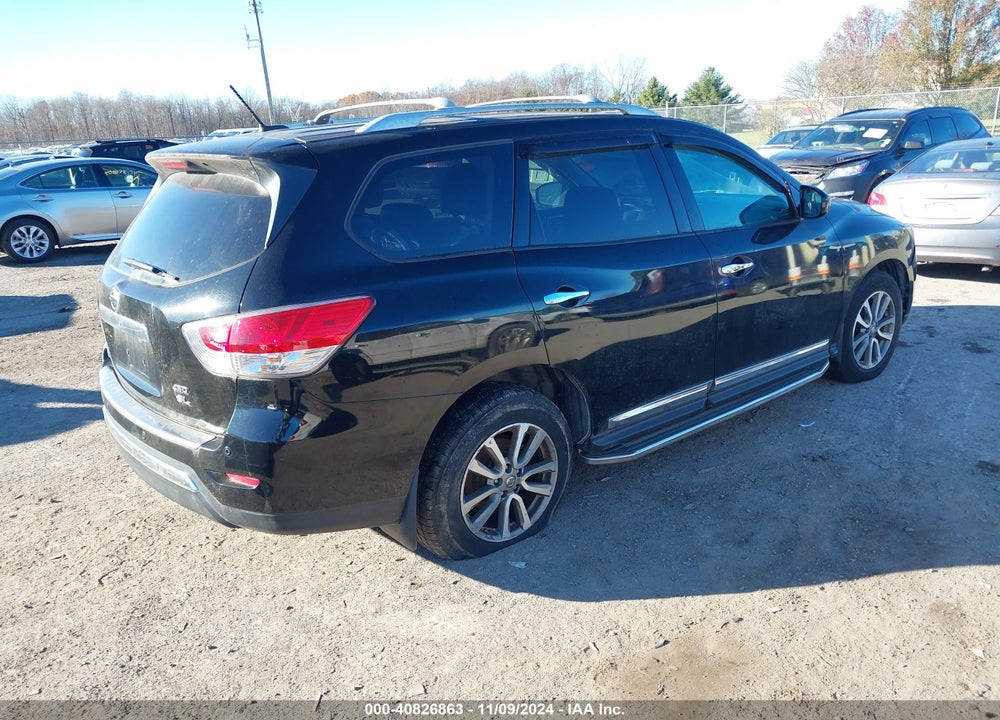 2013 NISSAN PATHFINDER SL VIN: 5N1AR2MM9DC642851