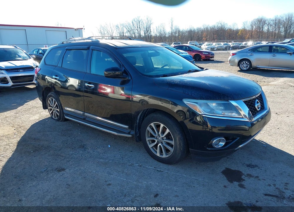 2013 NISSAN PATHFINDER SL VIN: 5N1AR2MM9DC642851