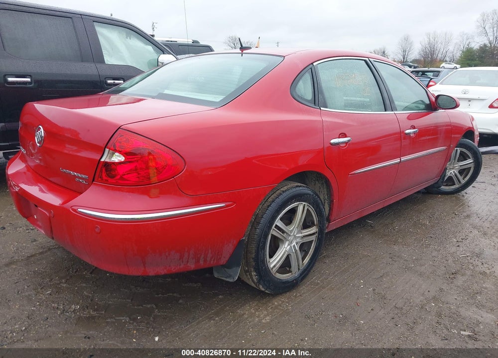 2008 BUICK LACROSSE CXL VIN: 2G4WD582581327572