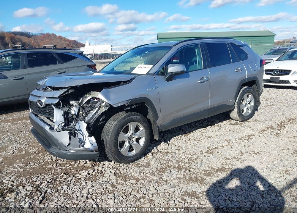 2021 TOYOTA RAV4 HYBRID XLE VIN: 4T3RWRFV1MU044605