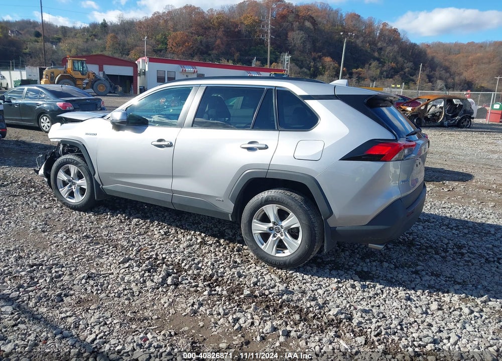 2021 TOYOTA RAV4 HYBRID XLE VIN: 4T3RWRFV1MU044605