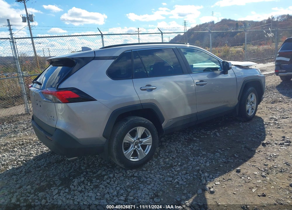 2021 TOYOTA RAV4 HYBRID XLE VIN: 4T3RWRFV1MU044605