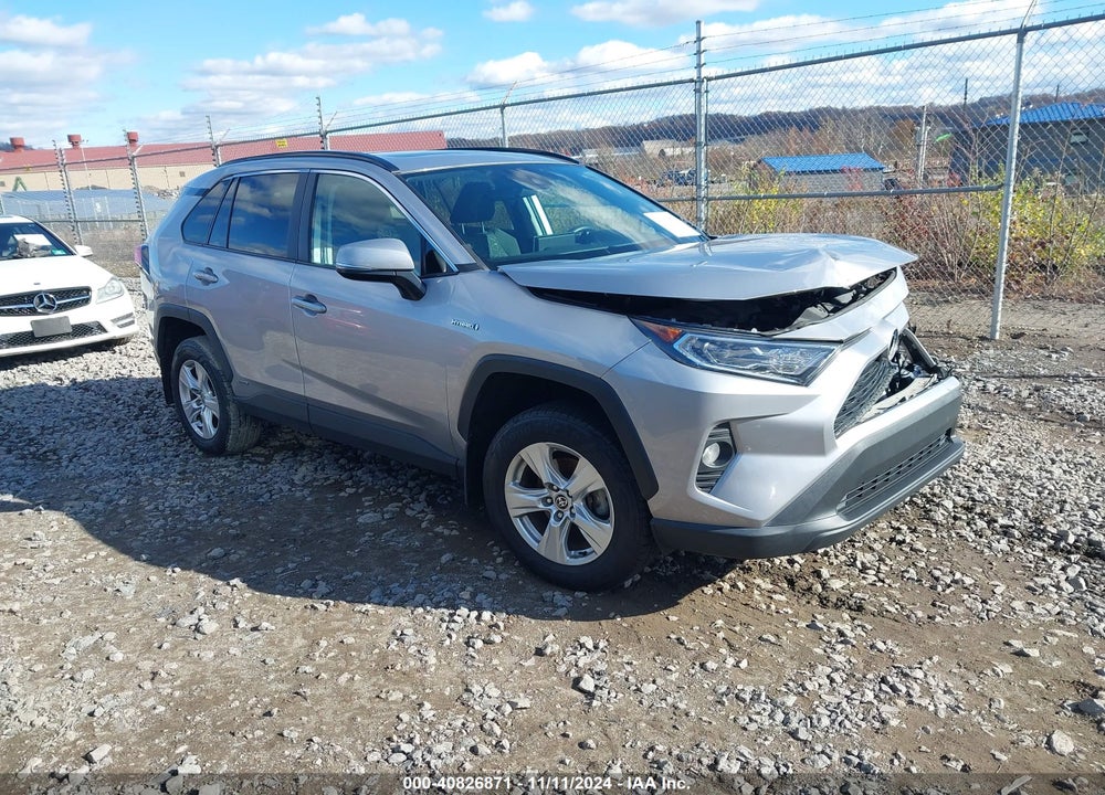 2021 TOYOTA RAV4 HYBRID XLE VIN: 4T3RWRFV1MU044605