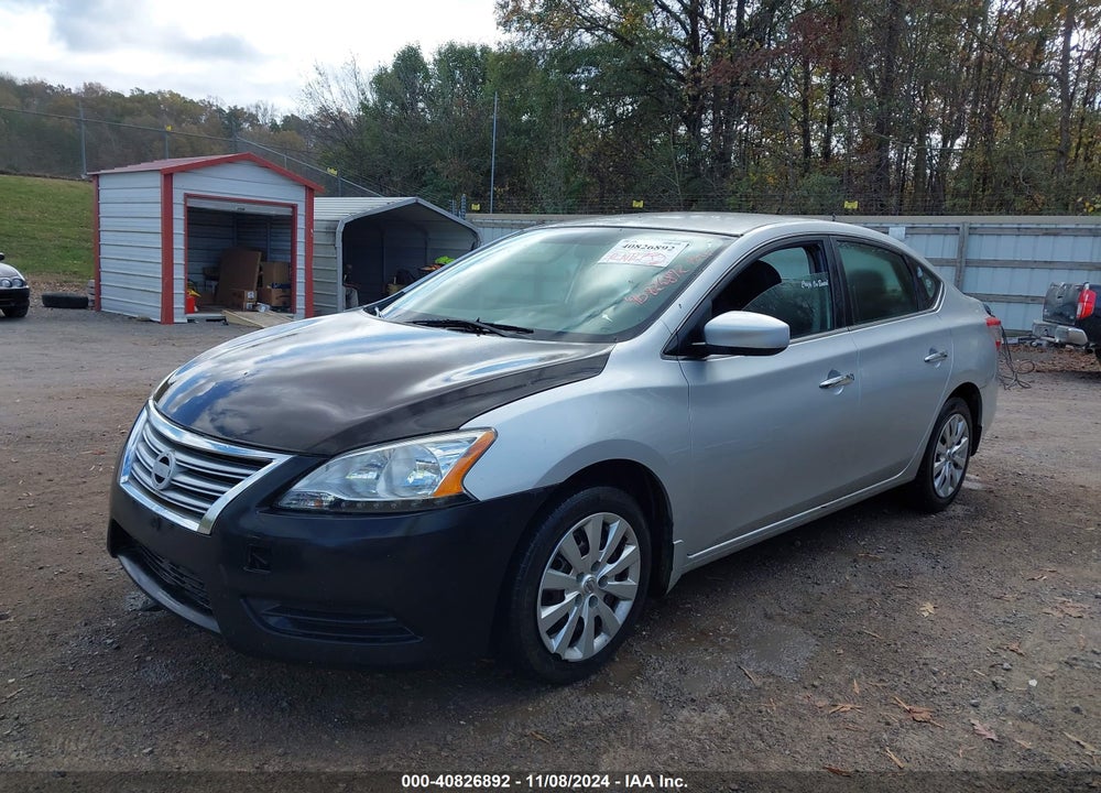 2015 NISSAN SENTRA S VIN: 3N1AB7AP2FY219286
