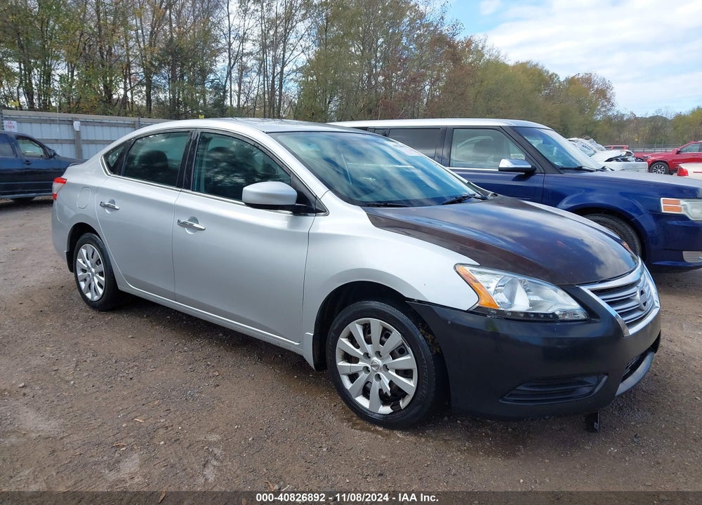 2015 NISSAN SENTRA S VIN: 3N1AB7AP2FY219286