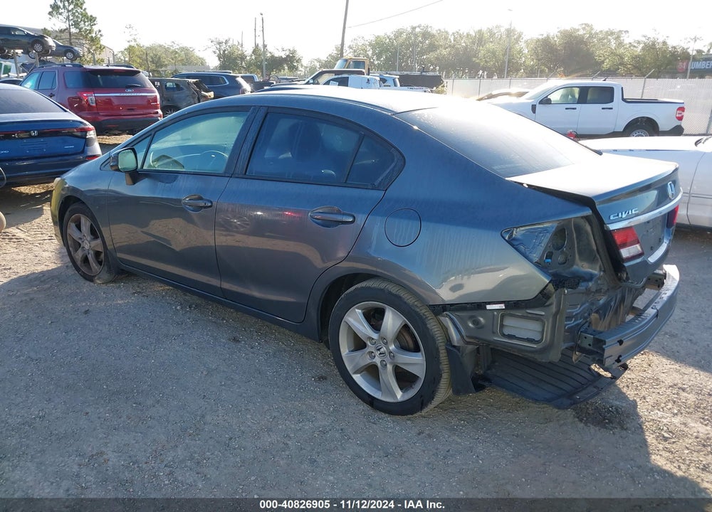 2013 HONDA CIVIC LX VIN: 19XFB2F52DE051502
