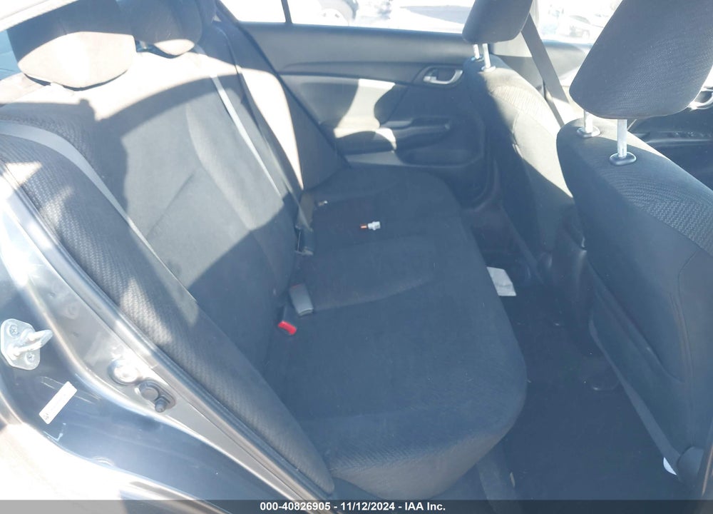 2013 HONDA CIVIC LX VIN: 19XFB2F52DE051502