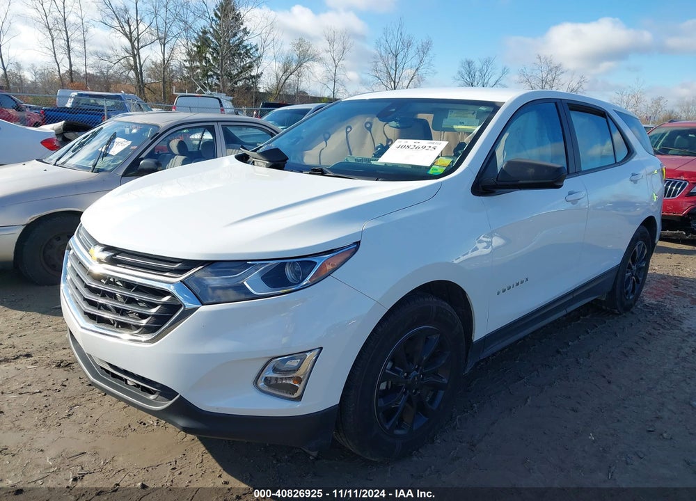 2021 CHEVROLET EQUINOX FWD LS VIN: 3GNAXHEV2MS127566