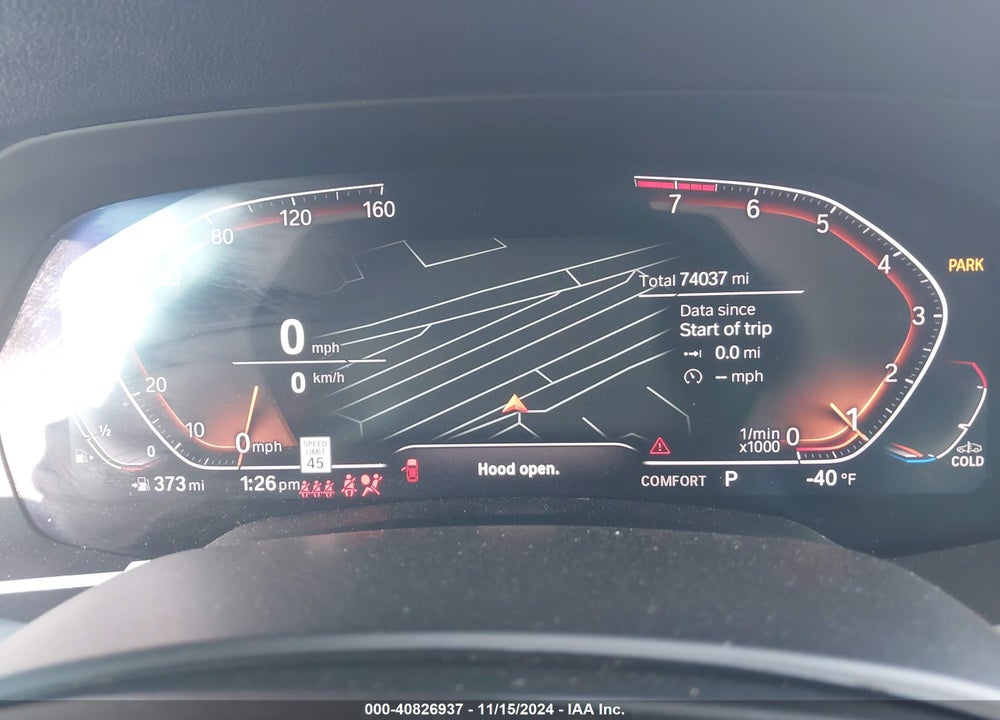 2019 BMW X5 XDRIVE40I VIN: 5UXCR6C54KLL00816