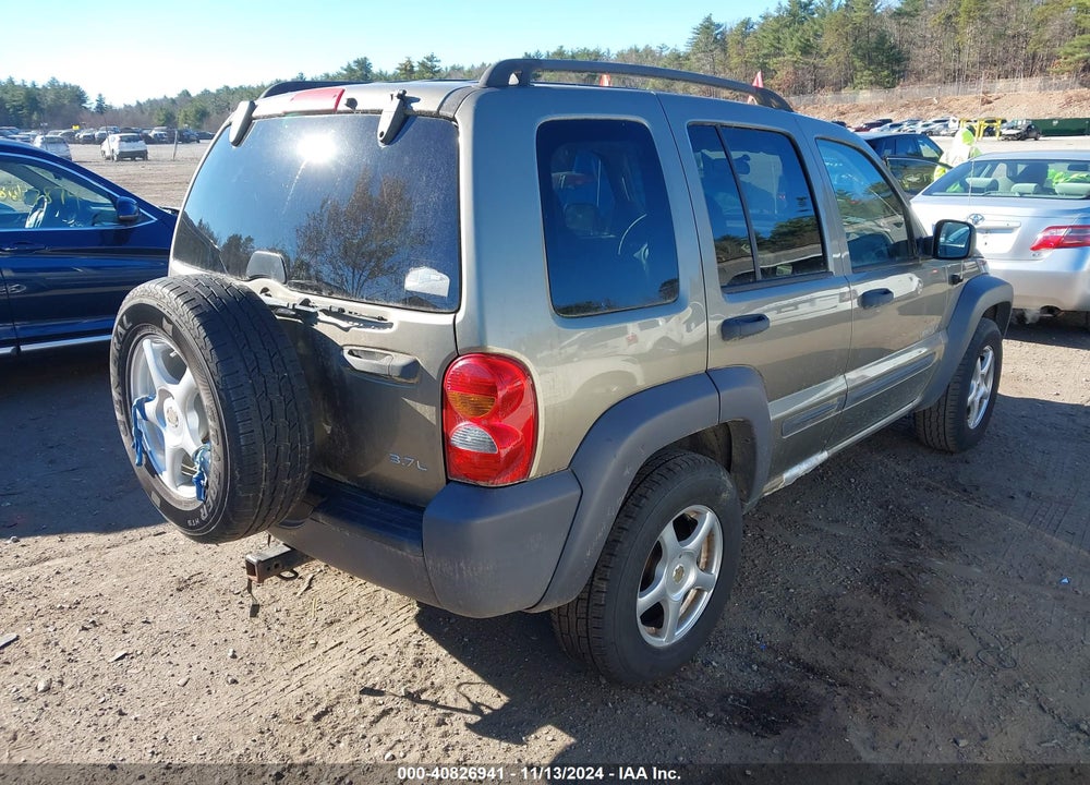 2004 JEEP LIBERTY SPORT VIN: 1J4GL48K64W142420