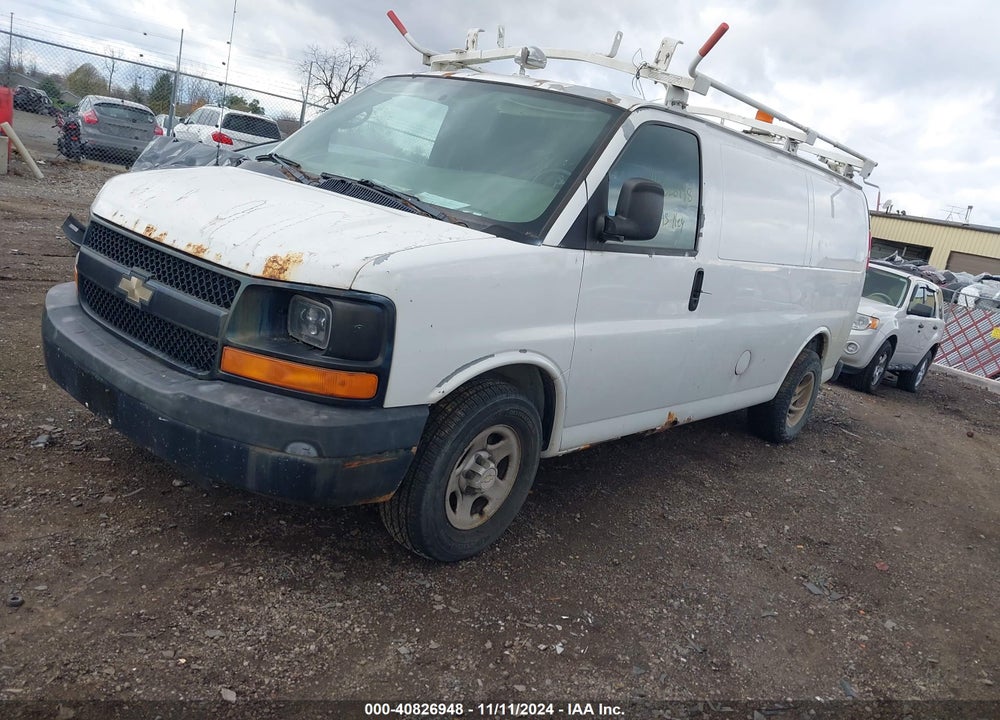 2006 CHEVROLET EXPRESS WORK VAN VIN: 1GCFG15X861255581