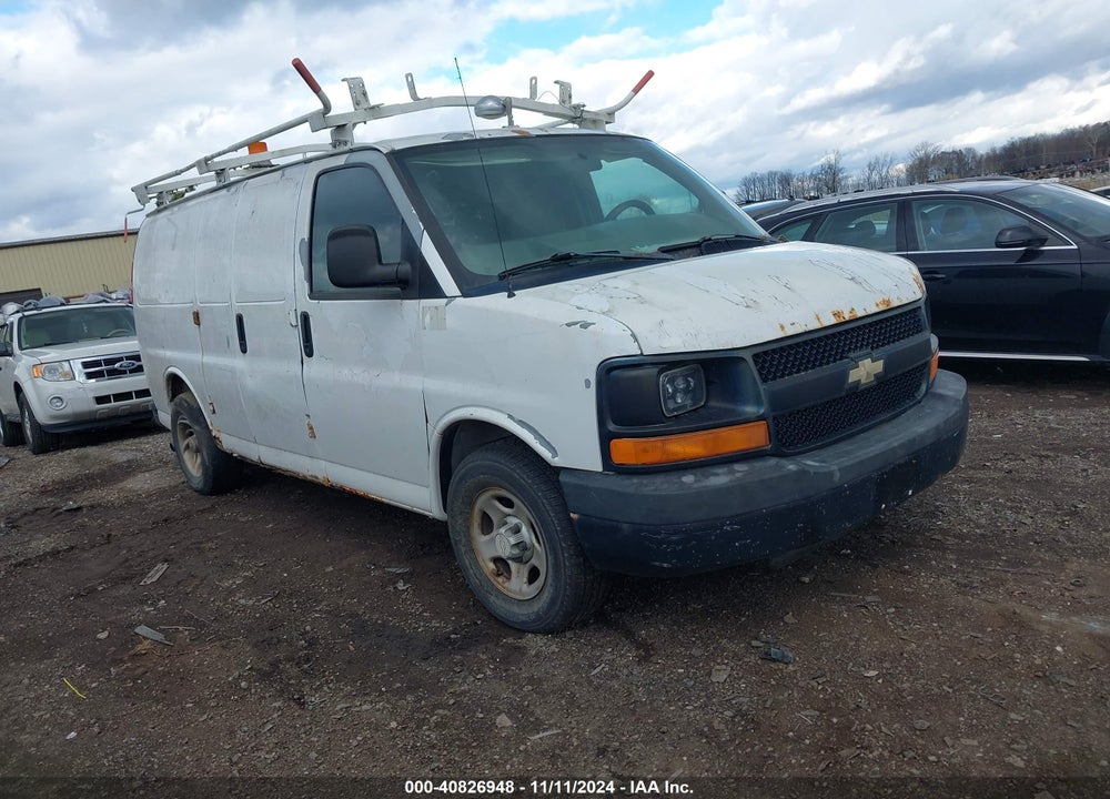 2006 CHEVROLET EXPRESS WORK VAN VIN: 1GCFG15X861255581