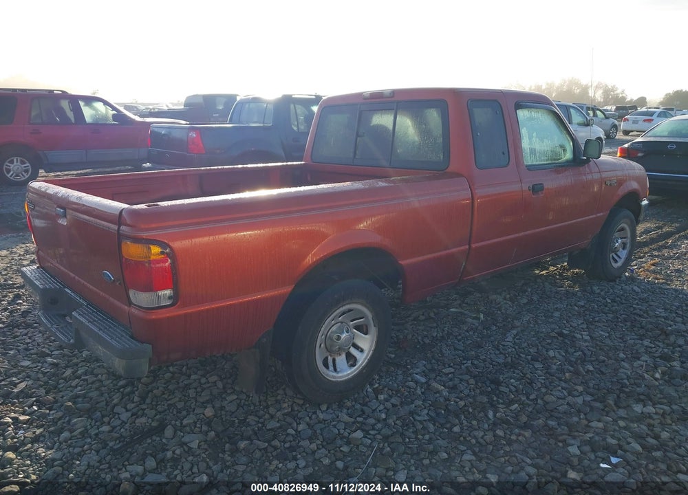 1999 FORD RANGER XL/XLT VIN: 1FTYR14V7XPA63456