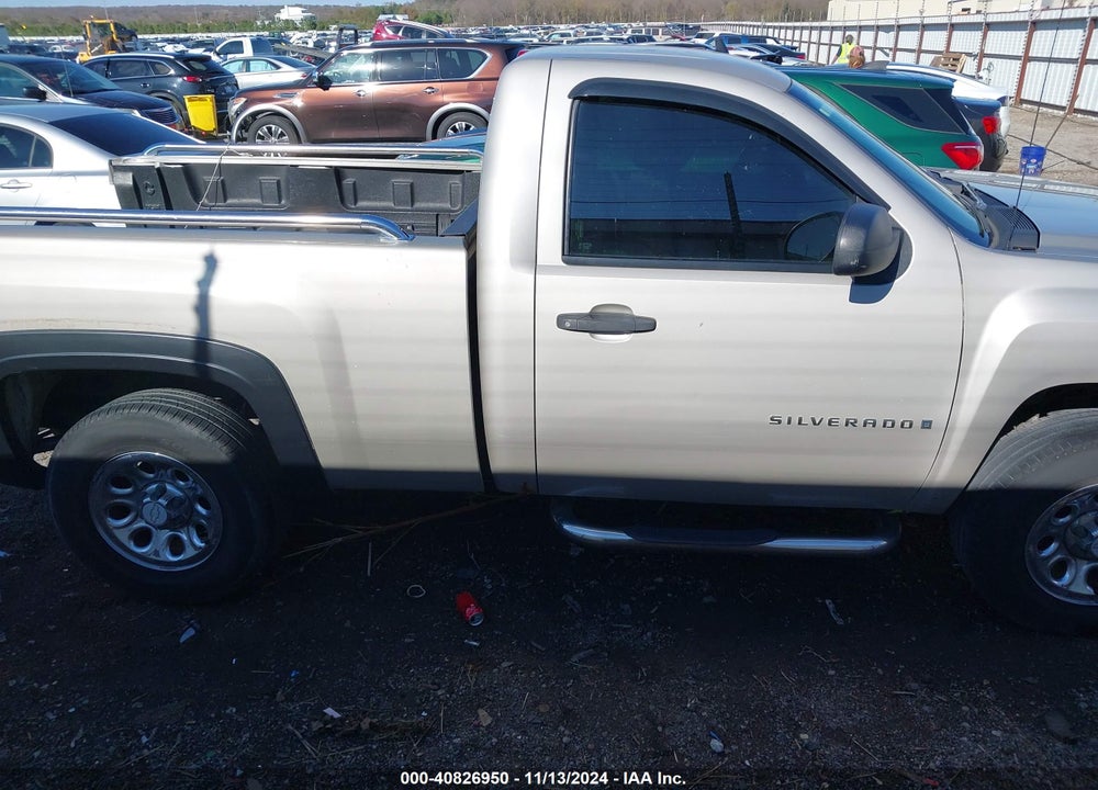 2007 CHEVROLET SILVERADO 1500 WORK TRUCK VIN: 1GCEC14C37Z552752