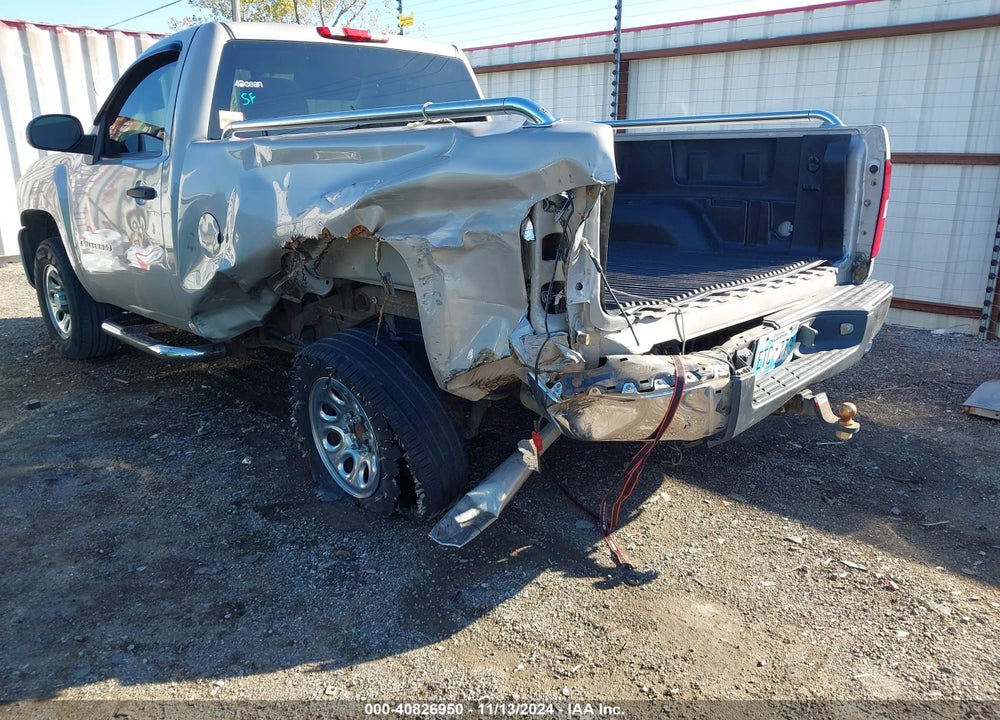 2007 CHEVROLET SILVERADO 1500 WORK TRUCK VIN: 1GCEC14C37Z552752