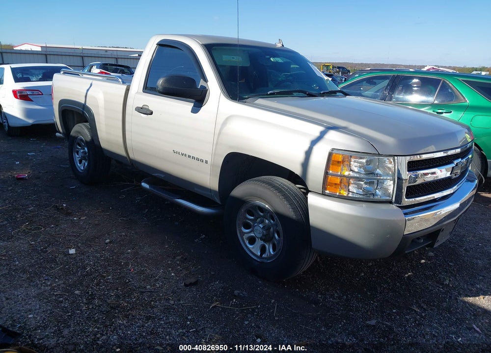 2007 CHEVROLET SILVERADO 1500 WORK TRUCK VIN: 1GCEC14C37Z552752