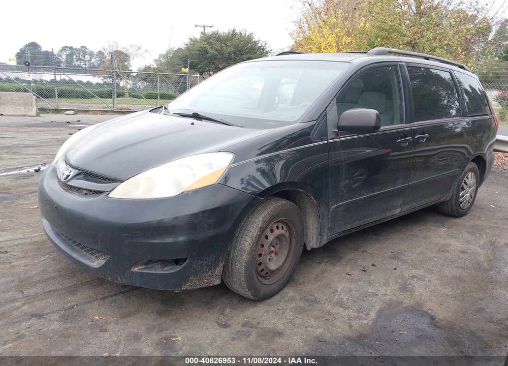 2008 TOYOTA SIENNA CE VIN: 5TDZK23CX8S107567