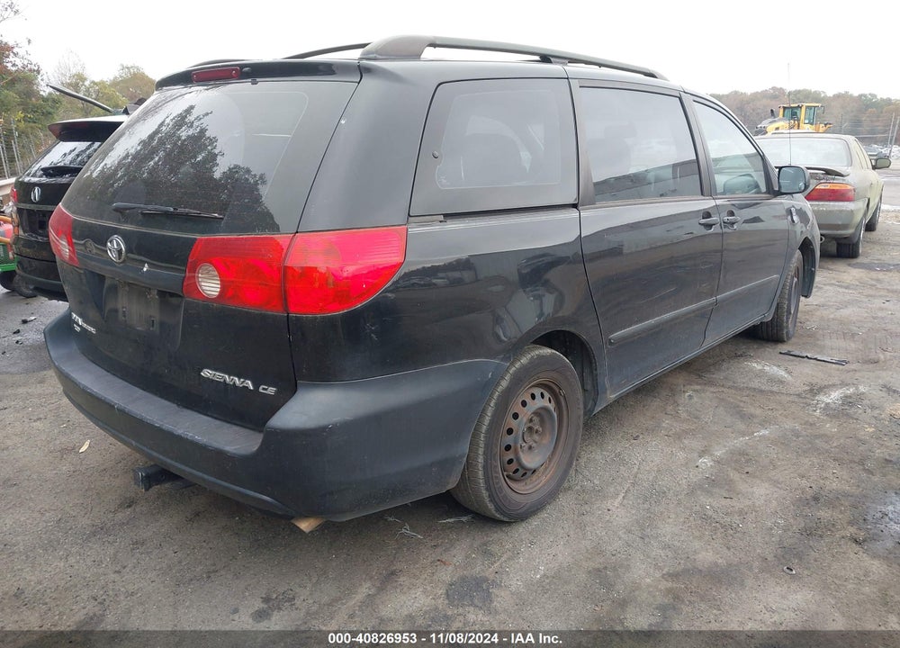 2008 TOYOTA SIENNA CE VIN: 5TDZK23CX8S107567