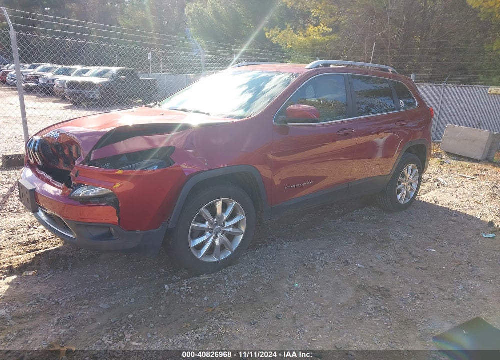 2016 JEEP CHEROKEE LIMITED VIN: 1C4PJMDB4GW239962