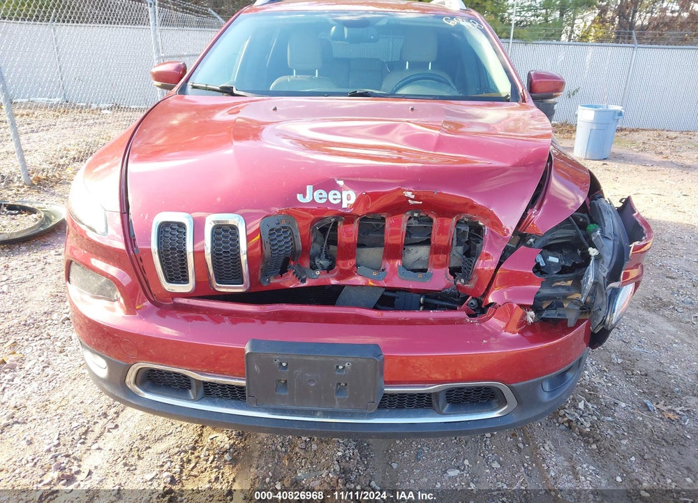 2016 JEEP CHEROKEE LIMITED VIN: 1C4PJMDB4GW239962