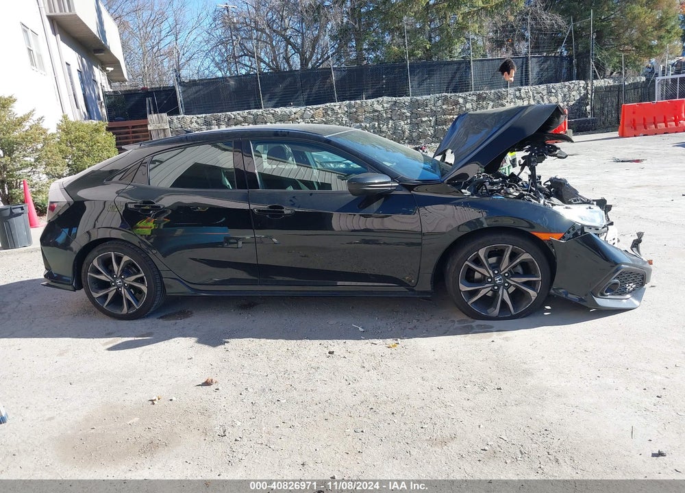 2018 HONDA CIVIC SPORT VIN: SHHFK7H43JU237796