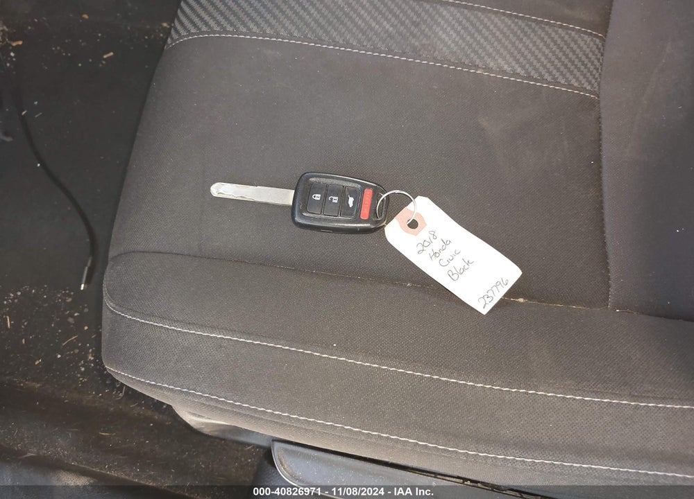 2018 HONDA CIVIC SPORT VIN: SHHFK7H43JU237796
