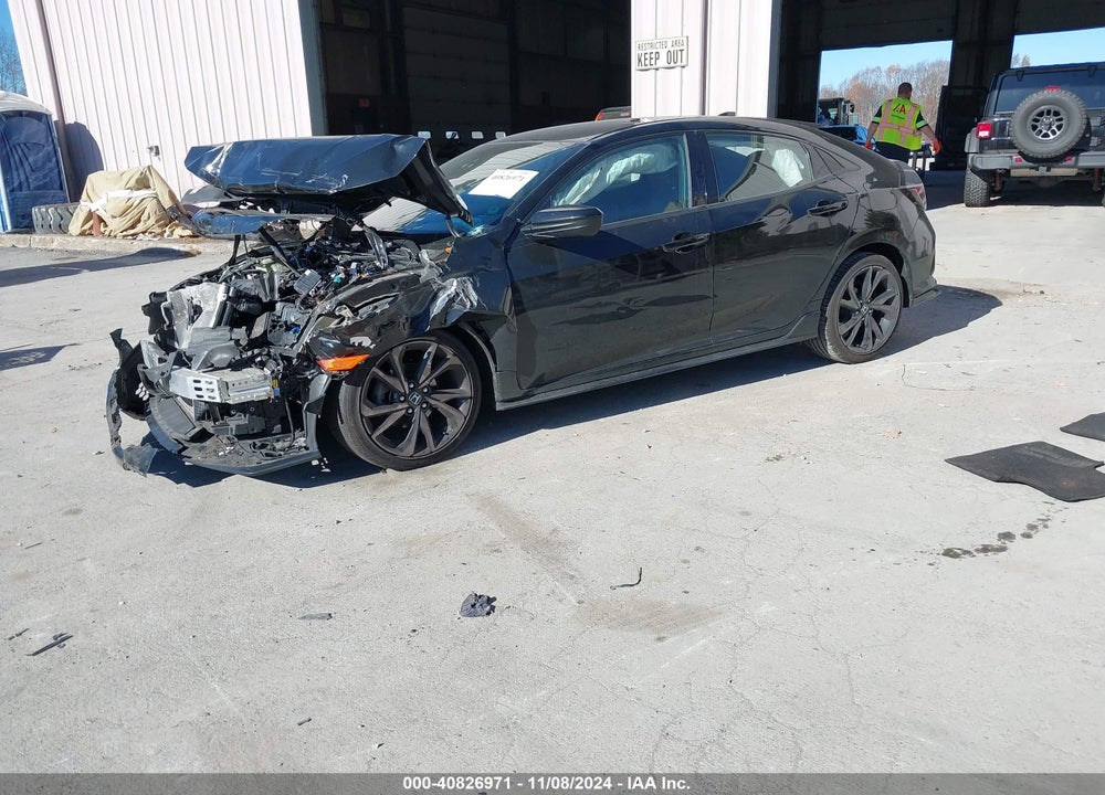 2018 HONDA CIVIC SPORT VIN: SHHFK7H43JU237796