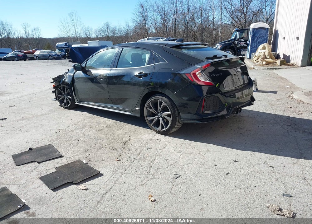 2018 HONDA CIVIC SPORT VIN: SHHFK7H43JU237796