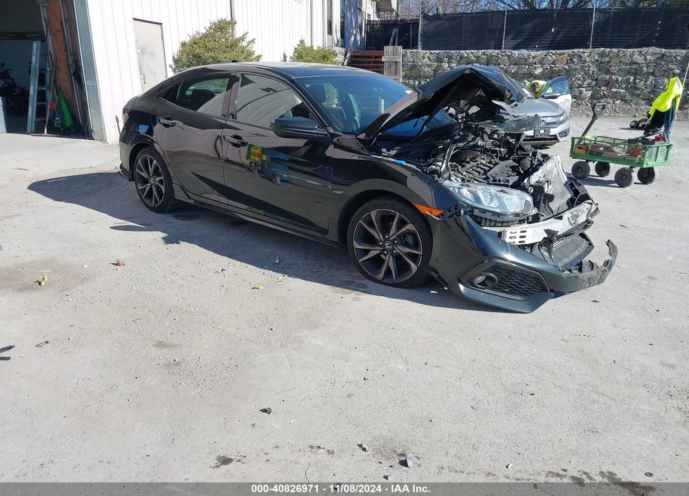 2018 HONDA CIVIC SPORT VIN: SHHFK7H43JU237796