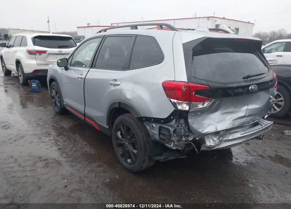 2021 SUBARU FORESTER SPORT VIN: JF2SKARC7MH489933