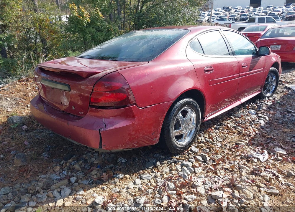 2004 PONTIAC GRAND PRIX GT1 VIN: 2G2WP522541334007