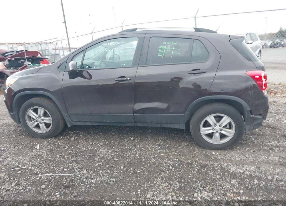 2022 CHEVROLET TRAX AWD LT VIN: KL7CJPSM4NB503073