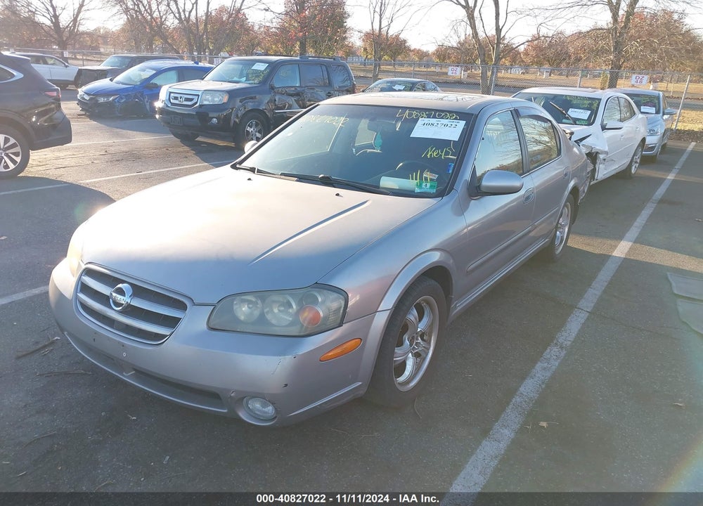 2002 NISSAN MAXIMA SE VIN: JN1DA31D02T404616
