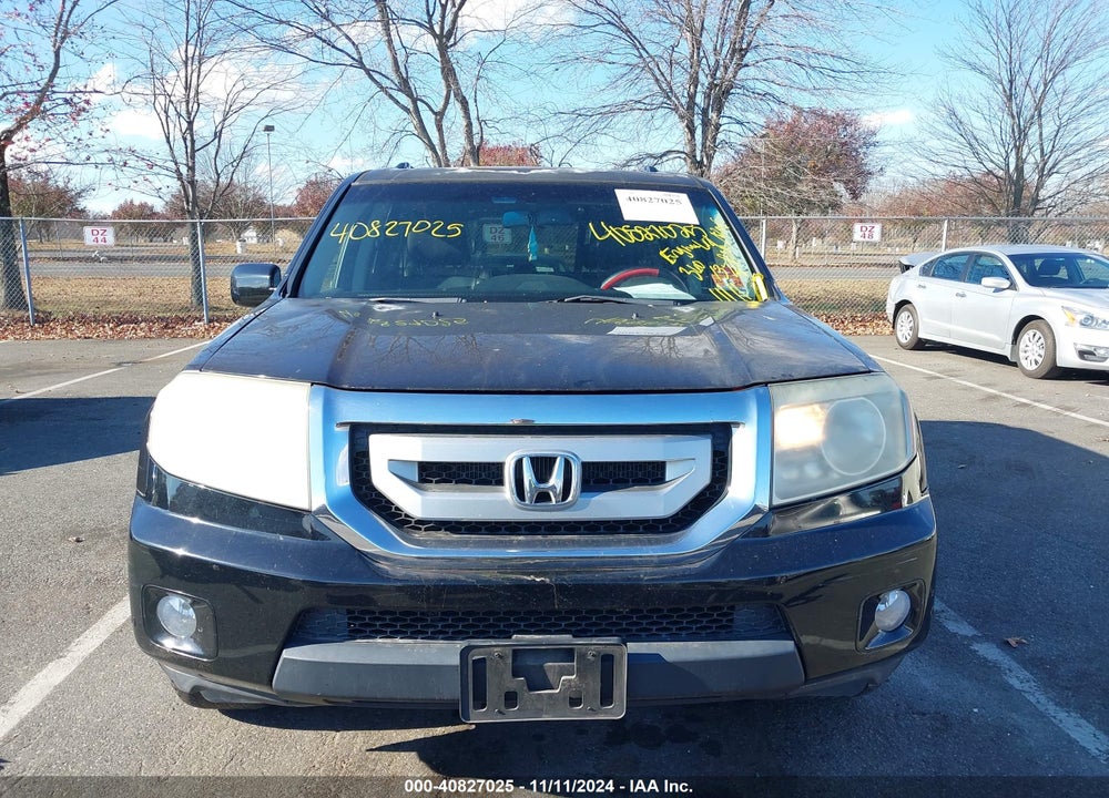 2010 HONDA PILOT TOURING VIN: 5FNYF4H91AB013435