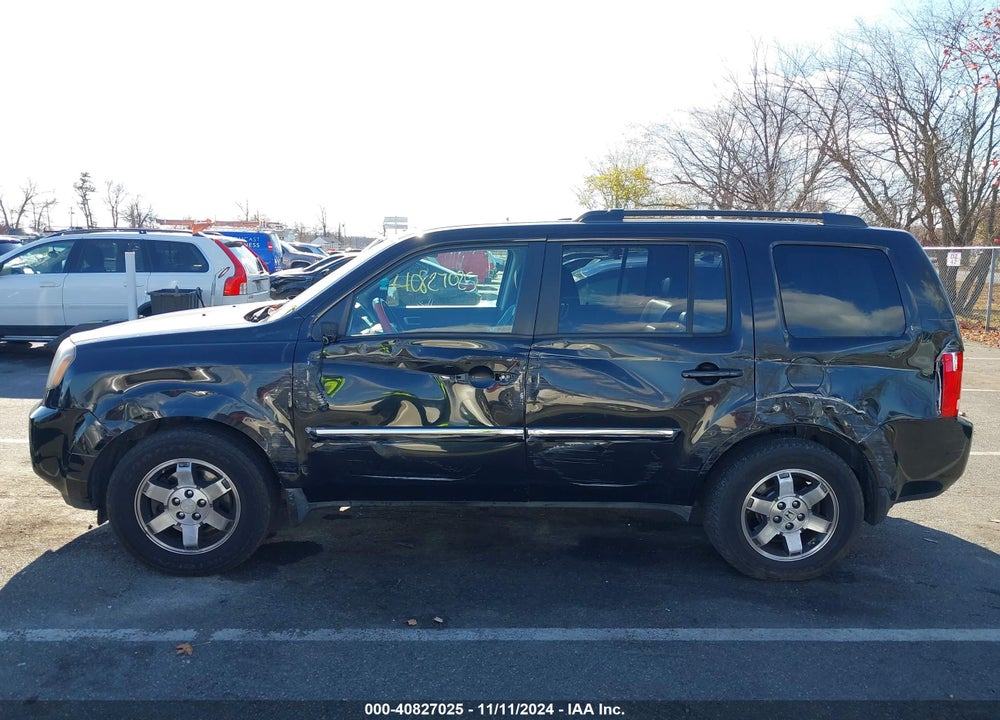 2010 HONDA PILOT TOURING VIN: 5FNYF4H91AB013435