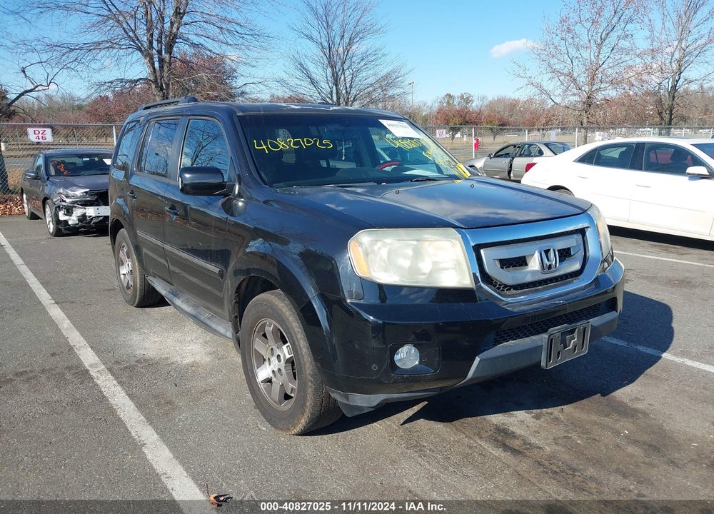 2010 HONDA PILOT TOURING VIN: 5FNYF4H91AB013435