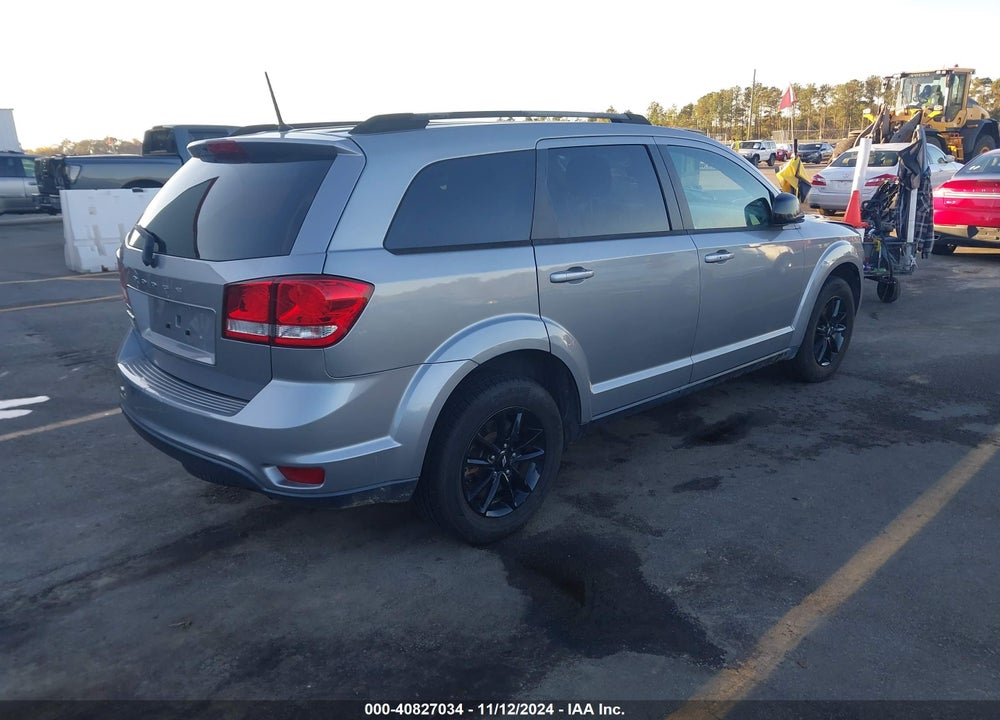 2019 DODGE JOURNEY SE VIN: 3C4PDCBB9KT863310
