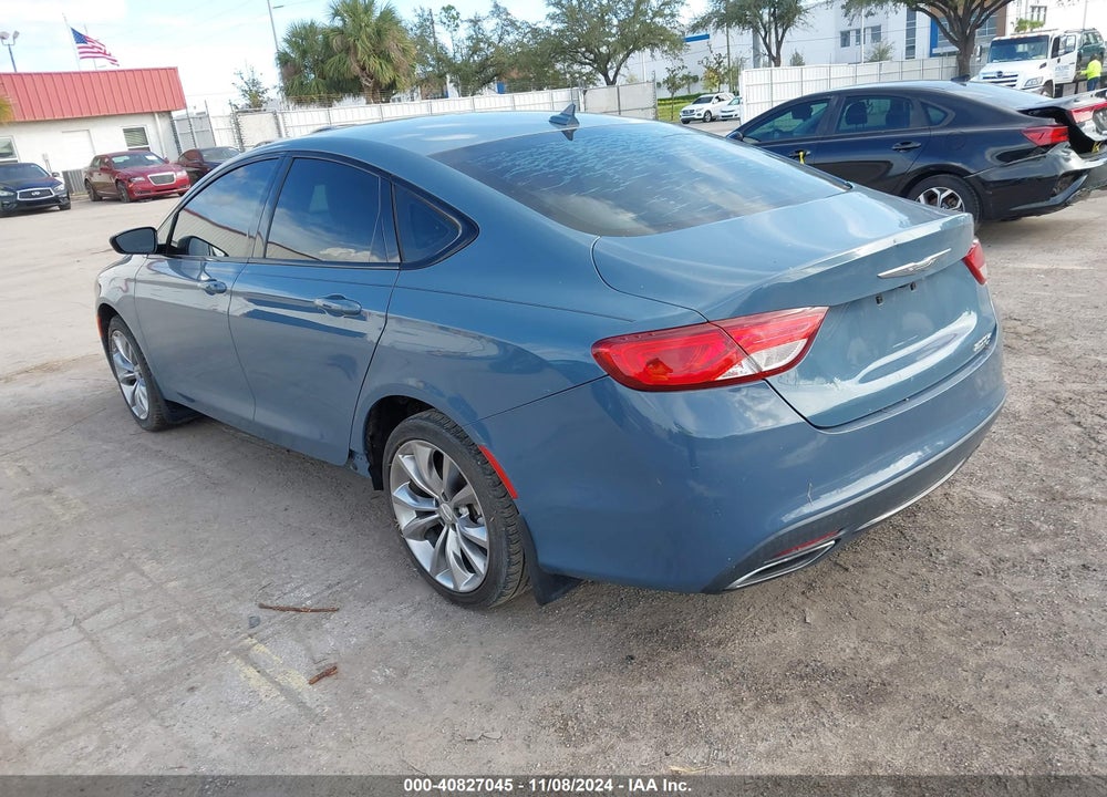 2015 CHRYSLER 200 S VIN: 1C3CCCBGXFN604915