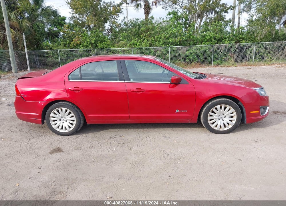 2011 FORD FUSION HYBRID VIN: 3FADP0L34BR284549