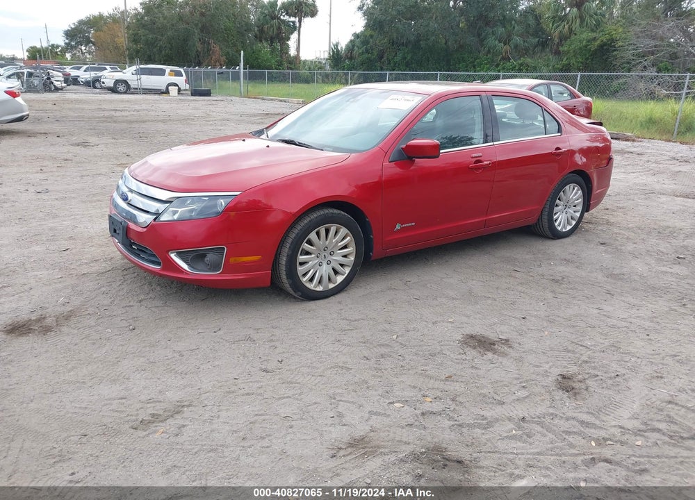 2011 FORD FUSION HYBRID VIN: 3FADP0L34BR284549